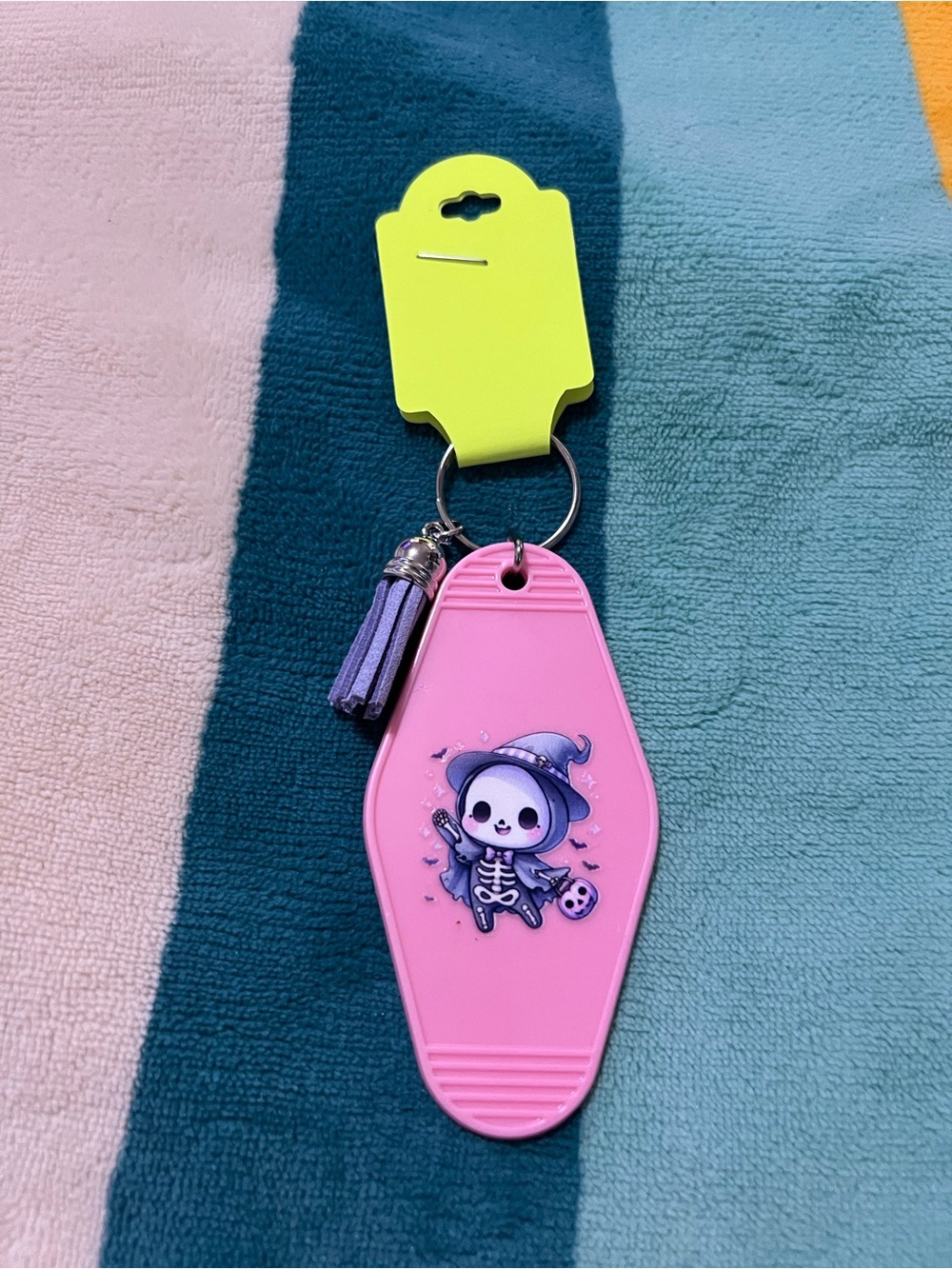 Cute Skeleton Keychain 💀
